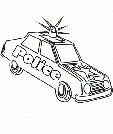Police Officers Coloring Pages - Police Coloring Pages : iKids 