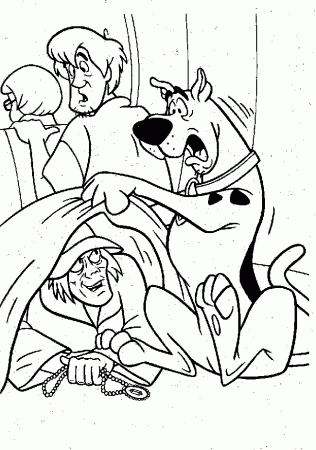 Scooby Doo Coloring Pages and Book | UniqueColoringPages