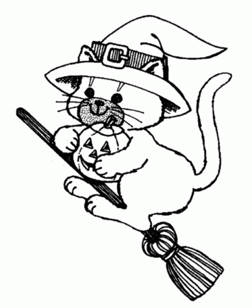Witch Coloring Pages | COLORING WS