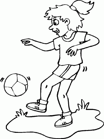Soccer Coloring Pages | Birthday Printable