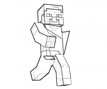 wolf from minecraft Colouring Pages