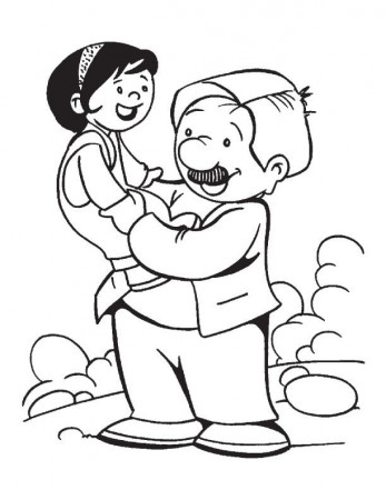 My Dad is best father in the world coloring page | Download Free 