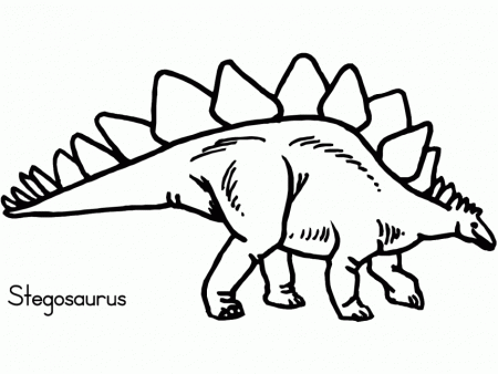 Stegosaurus Coloring Pages Stegosaurus Coloring Pages Coloring 