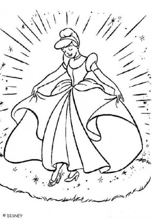 Glass Slipper Colouring Pages Page Tattoo