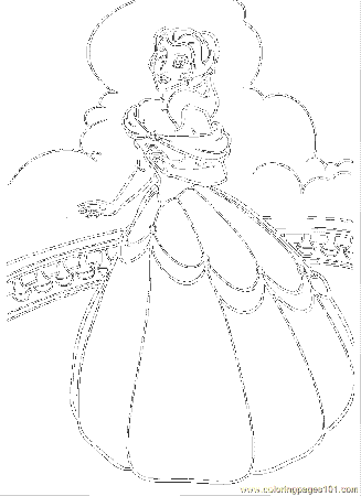 Coloring Pages Princess Cp 01 (Cartoons > Disney Princess) - free 