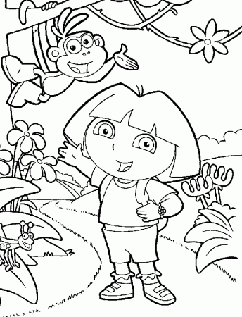 Coloring Pages of cartoon characters | download free printable 