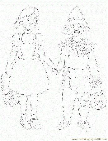 Coloring Pages Wizard Of Oz Costumes 650x841 (Entertainment 