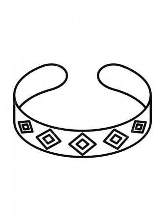 Bracelet coloring pages. Download and print Bracelet coloring pages