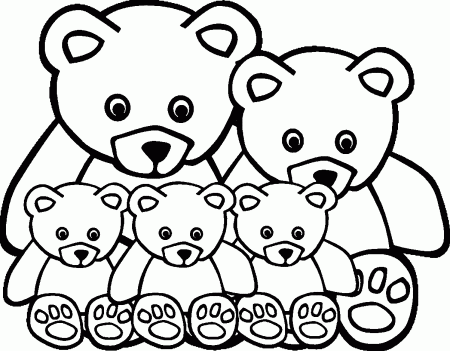 family coloring pages | Coloring Pages for Kids