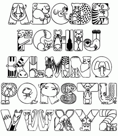 Coloring Pages: Free Coloring Pages Of Abc Coloring Alphabet ...