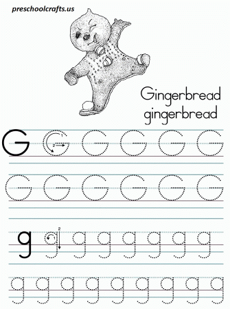 Letter G Worksheets for Preschool - Preschool Crafts