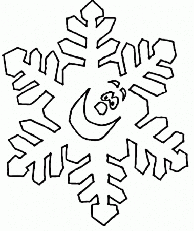10 Pics of Simple Coloring Pages Snow - Simple Snowflake Coloring ...