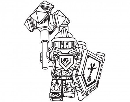 Lego Nexo Knights Coloring Pages - 1NZA