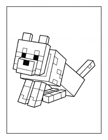 Free Minecraft Coloring Pages for Download (PDF) - VerbNow