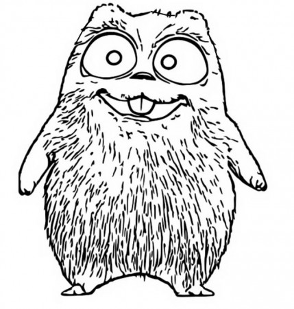 Coloring page Grizzy and the Lemmings : Lemming 2