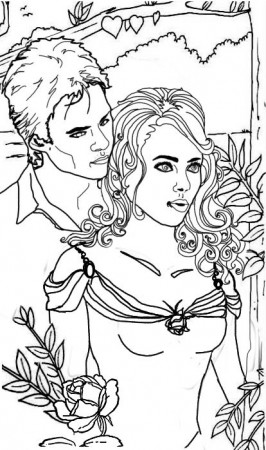 Vampire Diaries Coloring Pages | Vampire coloring pages, Cartoon coloring  pages, Super coloring pages