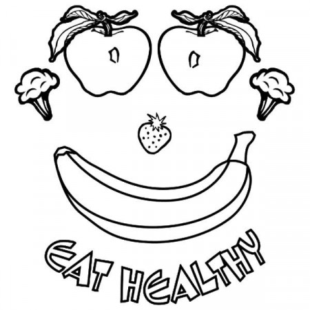 healthy food coloring pages page 1. food coloring pages to print ...