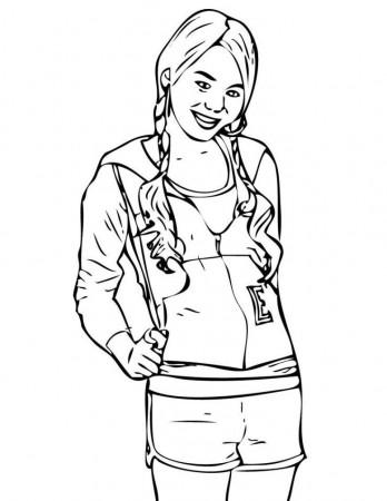 Hannah Montana Coloring Pages » Coloring Pages Kids