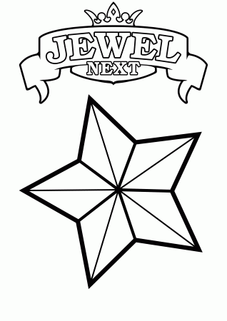 Christmas Star Coloring Page. download star coloring sheets free ...