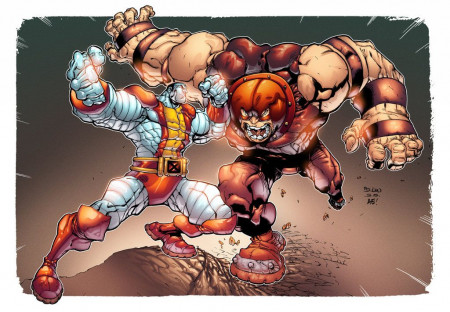 Colossus vs Juggernaut by AlonsoEspinoza on DeviantArt