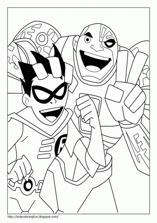 Exercise Free Coloring Pages Of Teen Titans Go, Reading Teen ...