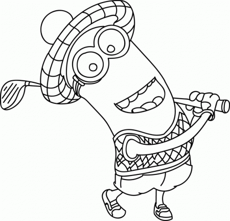 Coloring Pages: Minions Coloring Pages Wecoloringpage Minion ...