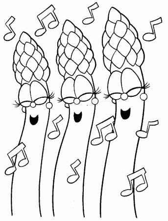 Veggie Tales Coloring Pages: Funny to Color - VoteForVerde.com