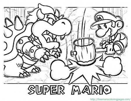 Great Collection of Mario Coloring Pages For The Mario Fans - YouTube
