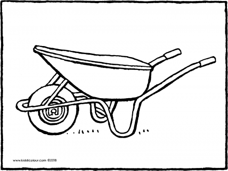 wheelbarrow - kiddicolour