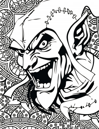 Ideas For Super Villain Coloring Pages | AnyOneForAnyaTeam