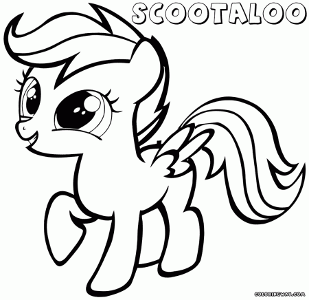 My little pony background coloring pages | Coloring pages to ...
