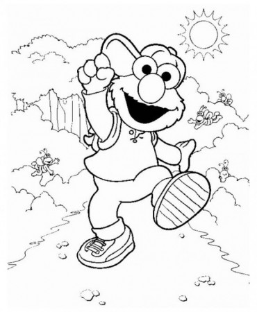 Baby Elmo Coloring Pages - Free Print Picture Baby Elmo / All ...