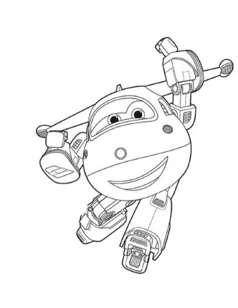 Super Wings coloring pages to download and print for free ...