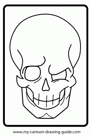 13 Pics of Simple Skull Coloring Pages - Sugar Skull Coloring ...