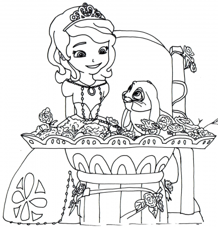 Clover And Sophia Coloring Pages - Coloring Pages For All Ages