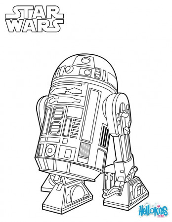 STAR WARS coloring pages - R2-D2 - Star Wars | Star wars coloring book, Star  wars drawings, Star wars colors