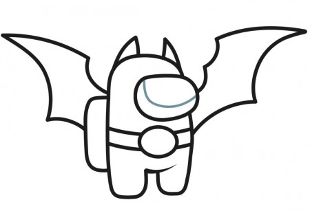 Batman Among Us coloring page