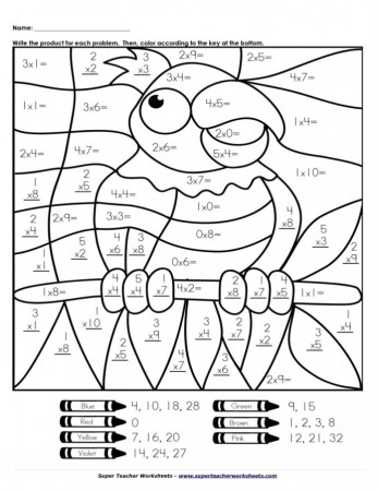Multiplication Coloring Worksheets Math 2nd 5th Grade Funny Games Papers  Kinder 5th Grade Coloring Pages Coloring Pages bible crossword puzzles for  kids understanding multiplication worksheets math tutorial for grade 6  grade 9