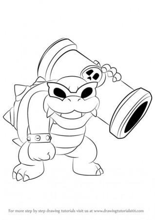Koopaling Coloring Pages - Coloring Pages Kids 2019