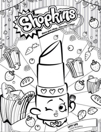 Free Coloring Sheets | Shopkins colouring pages, Shopkin coloring ...