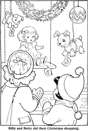 Countdown to Christmas – 6 Days | Vintage coloring books, Coloring pages,  Christmas coloring pages