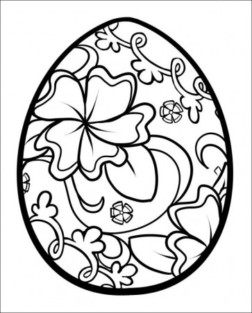 coloring ~ Easter Egg Printable Coloring Page Elegant Images Free ...