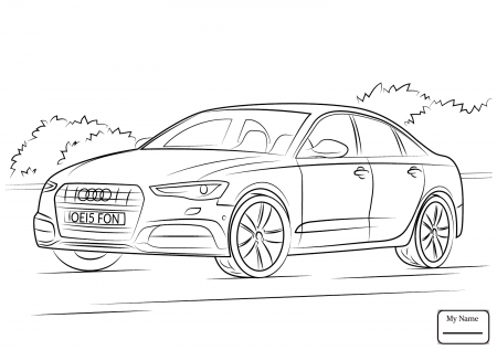 The best free Audi drawing images. Download from 135 free drawings ...