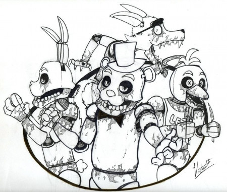 five nights at freddy coloring – bdennis.me