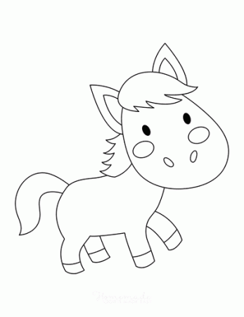 Best Horse Coloring Pages for Kids & Adults | Free Printables