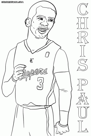 NBA players coloring pages | Coloring ...