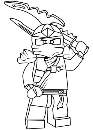 Lego Ninjago Jay ZX Coloring Page - Free Printable Coloring Pages for Kids
