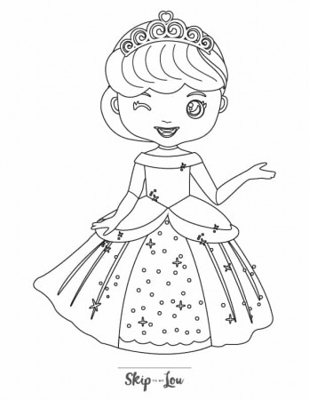 Cute Printable Coloring Pages For Girls | Skip To My Lou