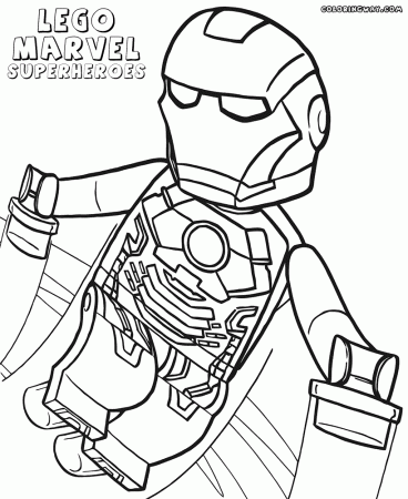 14 Free Pictures for: Lego Marvel Coloring Pages. Temoon.us
