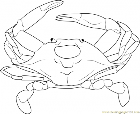 9 Pics of Maryland Crab Coloring Pages Printable - Crab Coloring ...